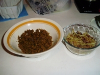 Set aside fried spices