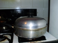 Put lid on